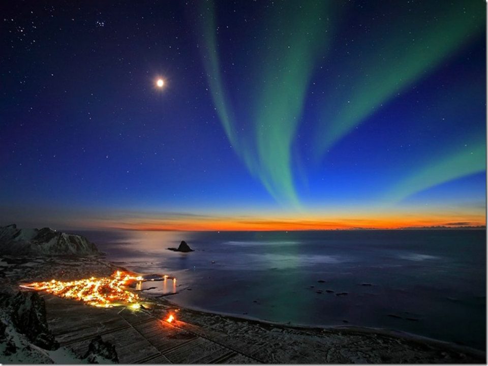Northern Lights at Renndølsetra from Norway in pictures