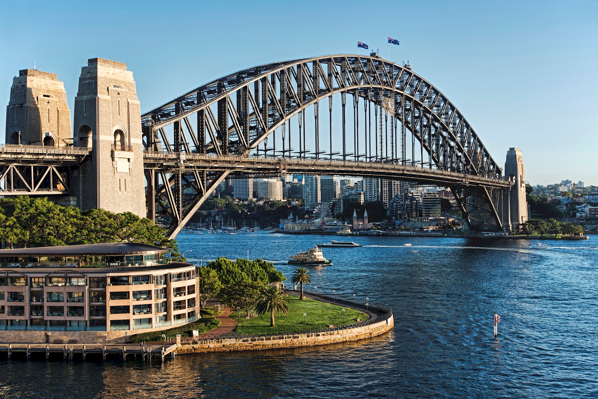 {7114B344-81B5-4E16-AFCD-D320C2CEC126}Sydney Harbour Bridge - Stock image
