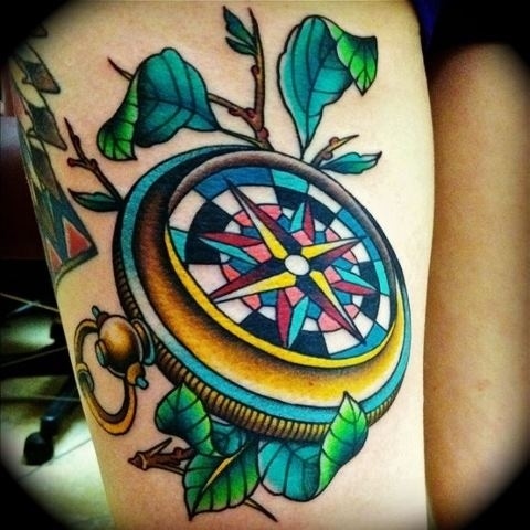 35 Amazing Compass Tattoo Designs To Try In 2023