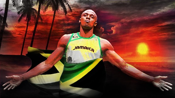 Usain Bolt in Jamaica