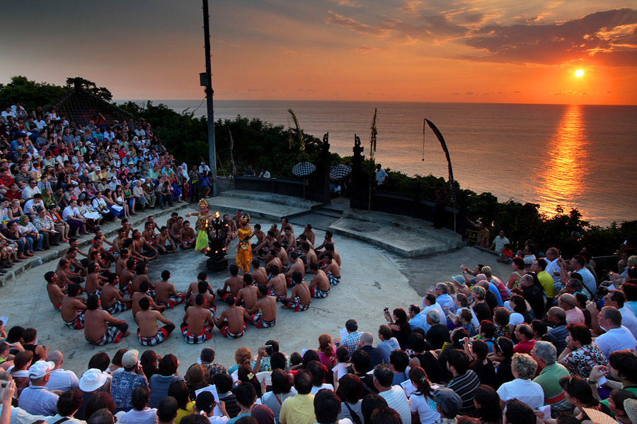 The traditional Kecak Dance is a Bali Tourist Attraction