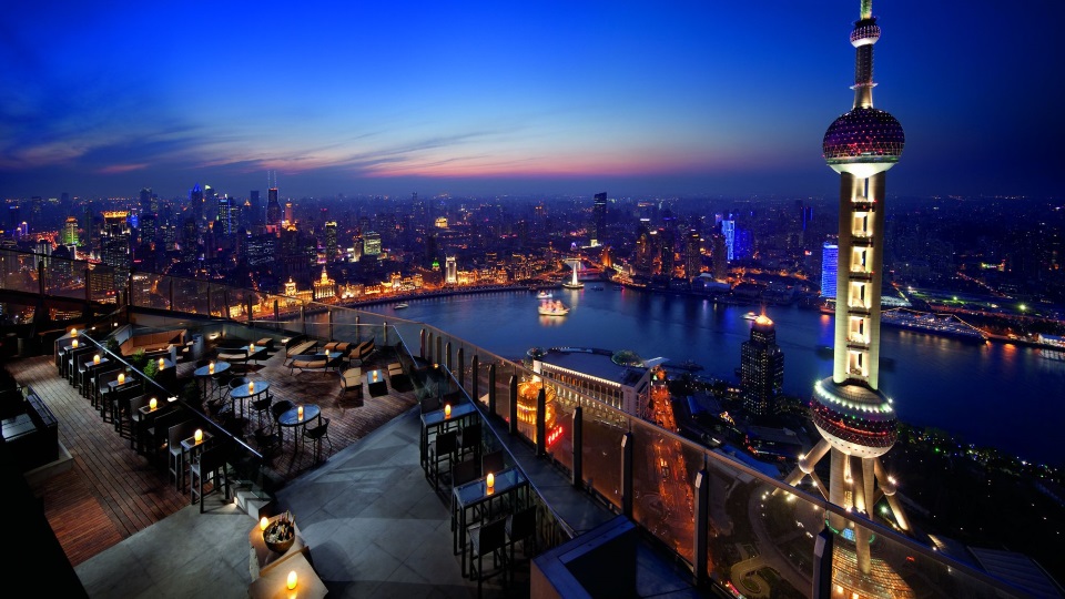 Panoramic views of Shanghai