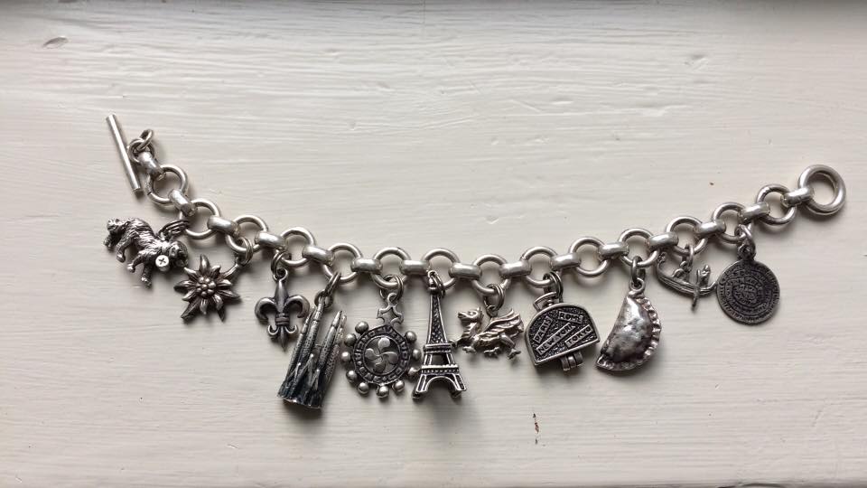 The multi-country charm bracelet