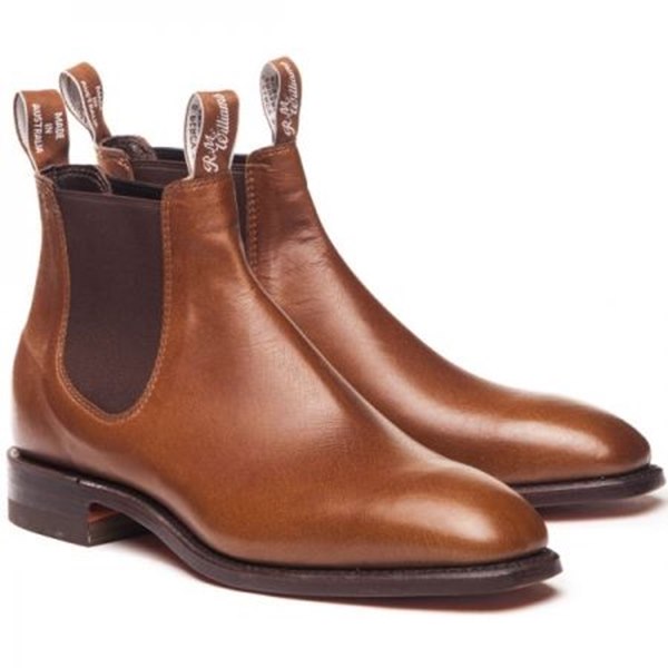 Kangaroo leather boots