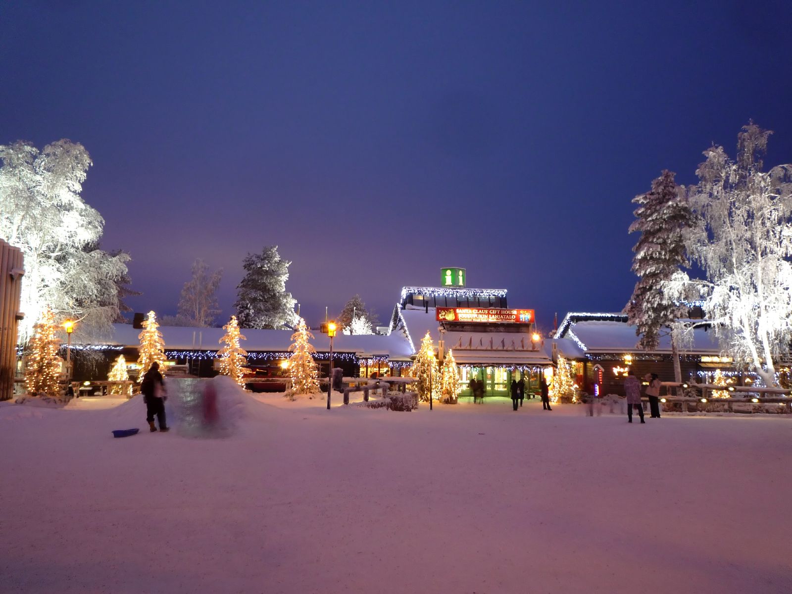 Santa Claus Village, Finland during Christmas