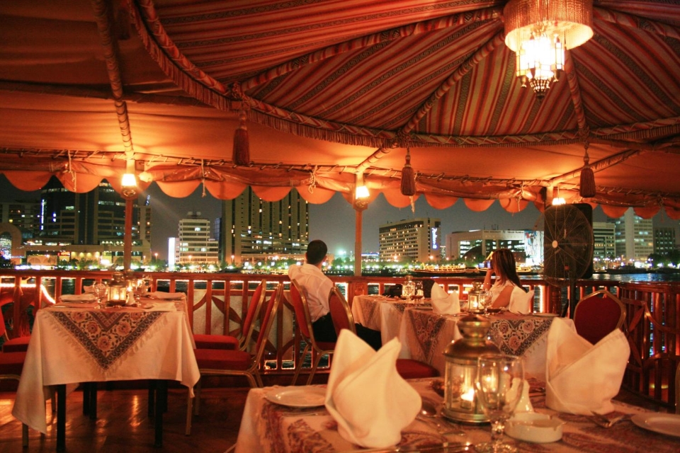 Dinner on Dhow cruise