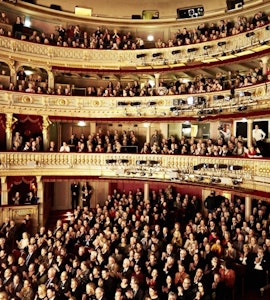 At a Strauss & Mozart concert in Vienna Opera House