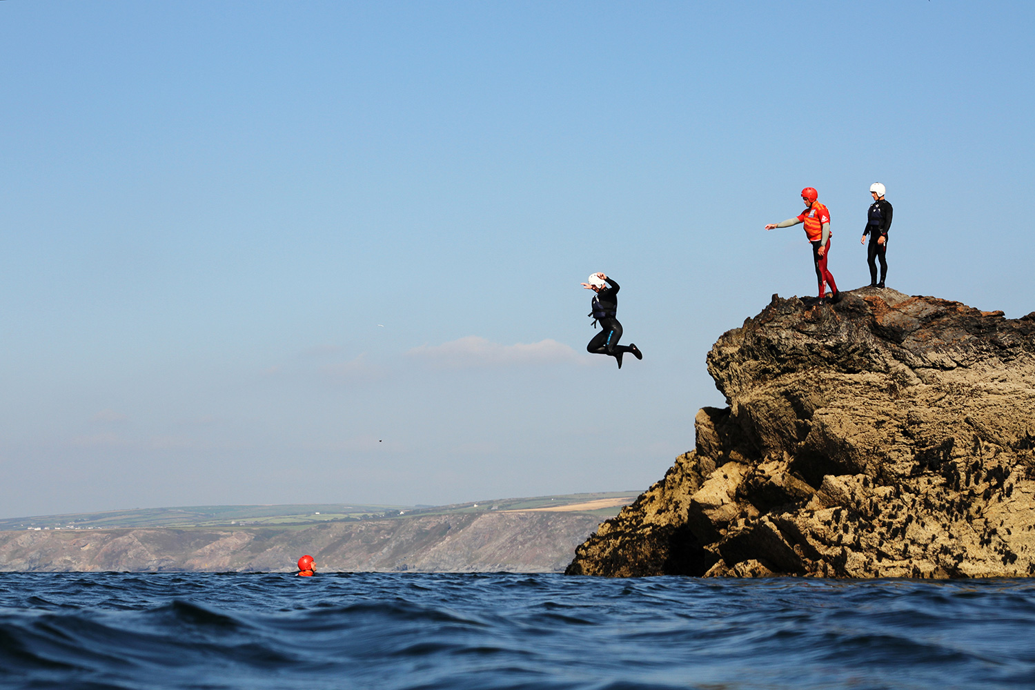 Coasteering,best adventurous activities in the UK