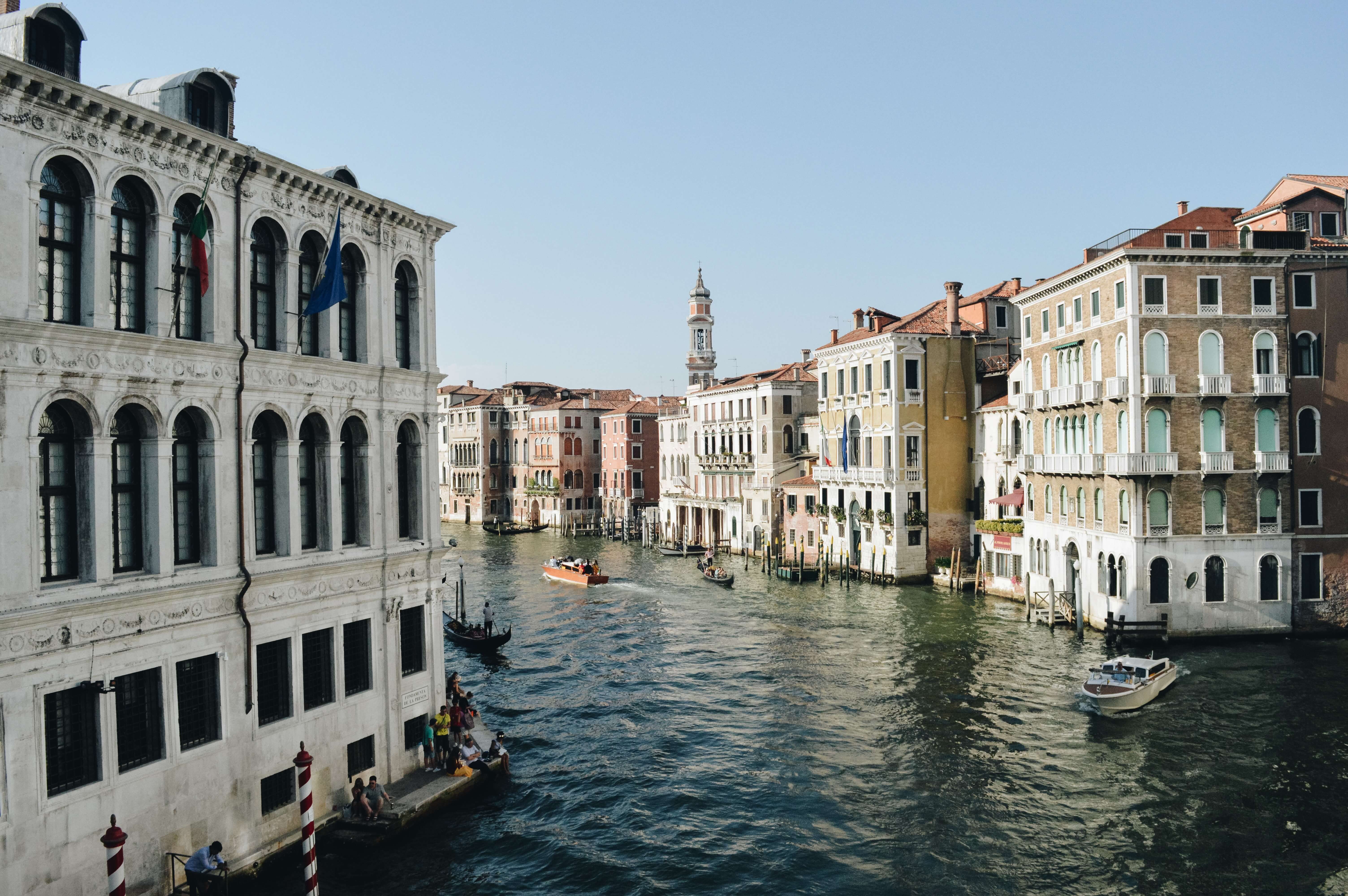 Treading The Shopping Streets Of Venice