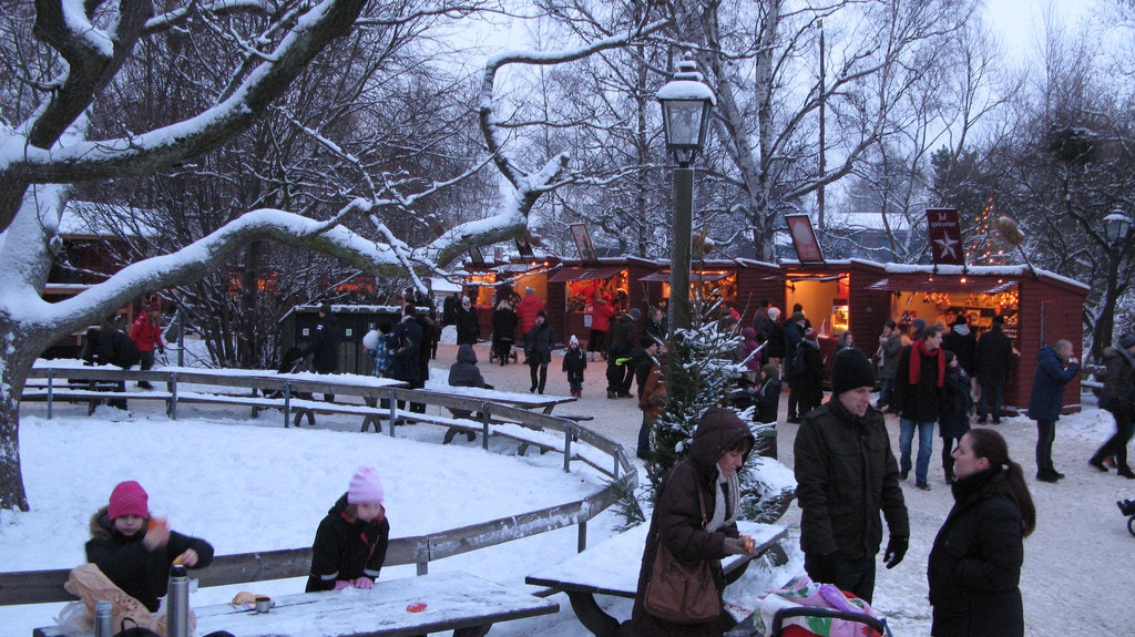 Skansen Christmas Market Sweden