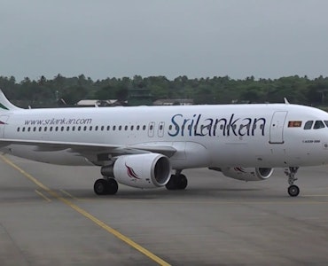 Sri Lankan Airlines flight
