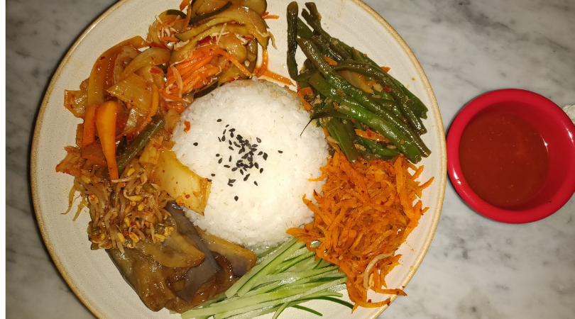 Korean food Bali one mile at a time seminyak pickyourtrail 