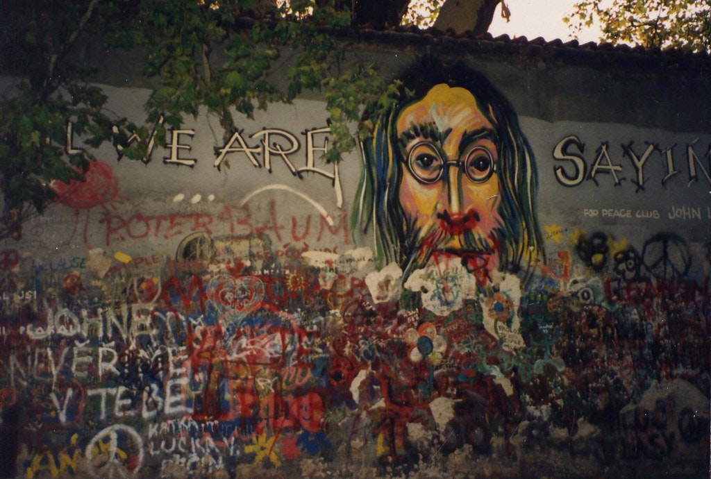 The John Lennon wall 