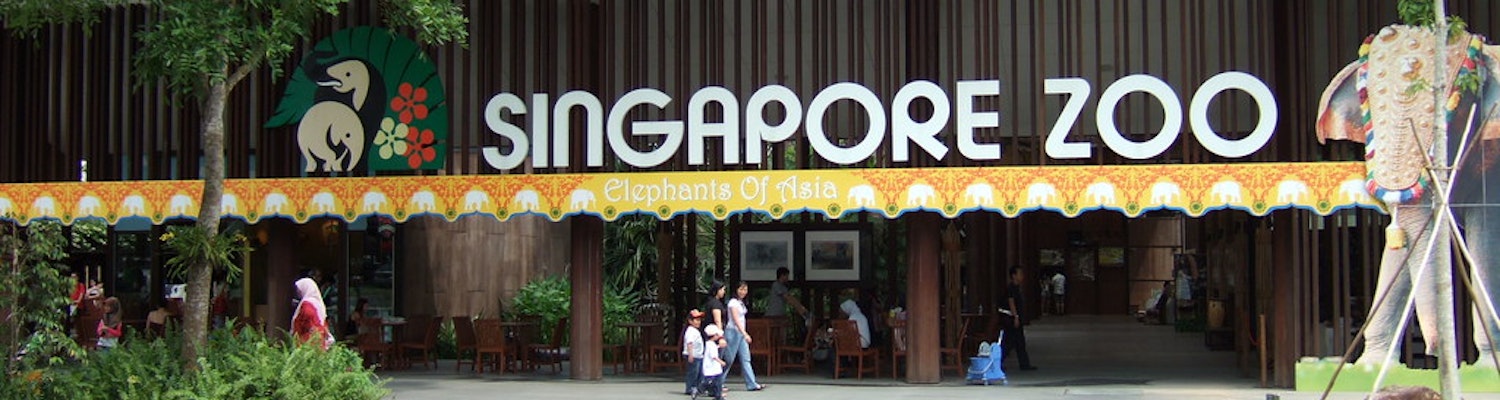 entrance of Singapore Zoo