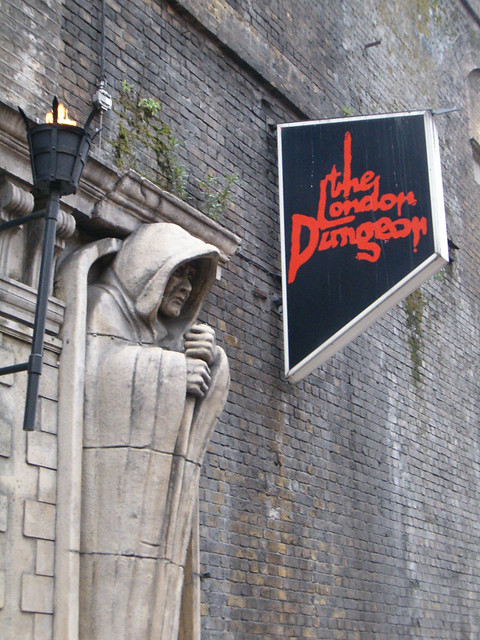 Image of the outside of the London Dungeon