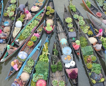 Floating Market In Pattaya