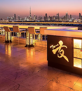 Tomo Rooftop Bar in Dubai