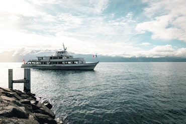 A cruise in the Lake Geneva