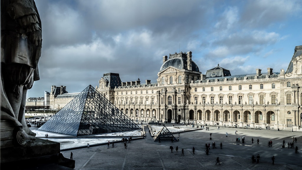 Louvre museum in Paris, one of the best places to visit in Europe