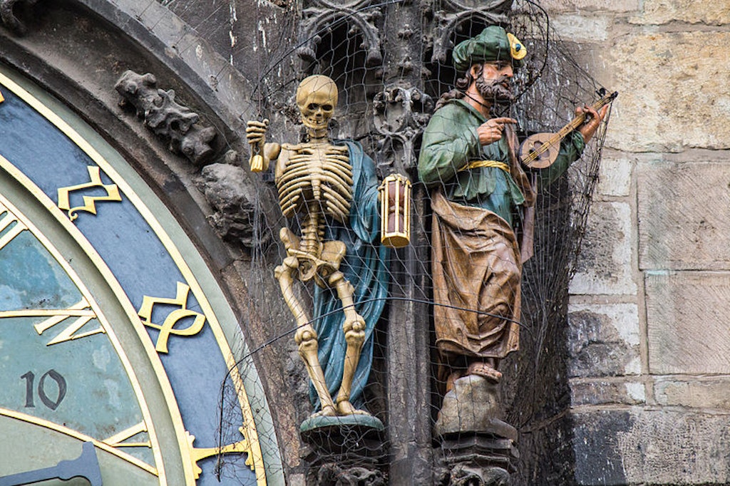 The vain main, figurines in Astronomical Clock 