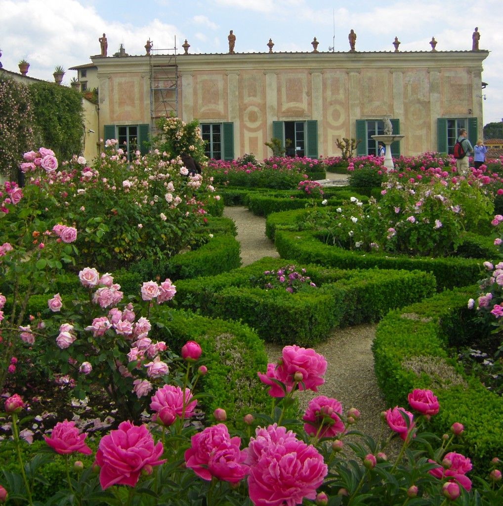 The rose Garden in the Boboli Gardens, Florence