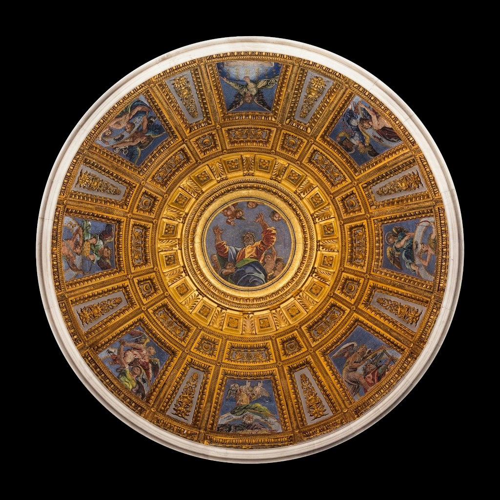 The Dome of Santa Maria Del Popolo, one of the best churches in Rome 