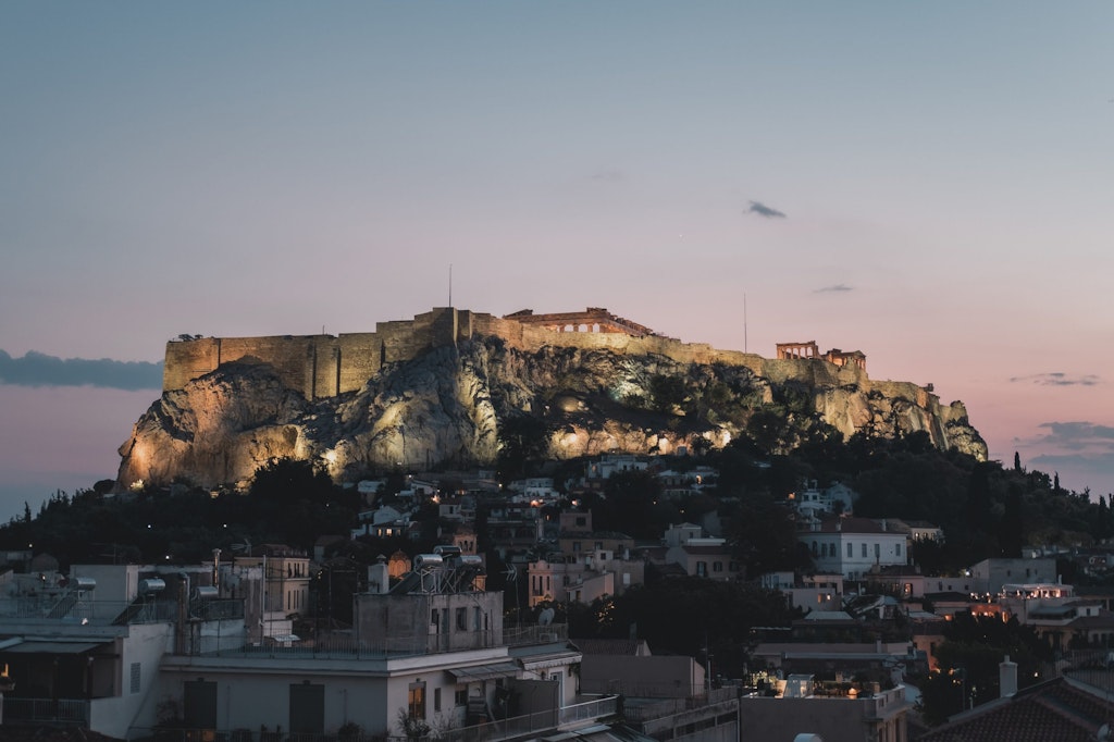 Acropolis of Athens, one of the best places to visit in Europe