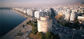 white tower in greece, thessaloniki tower, greece history