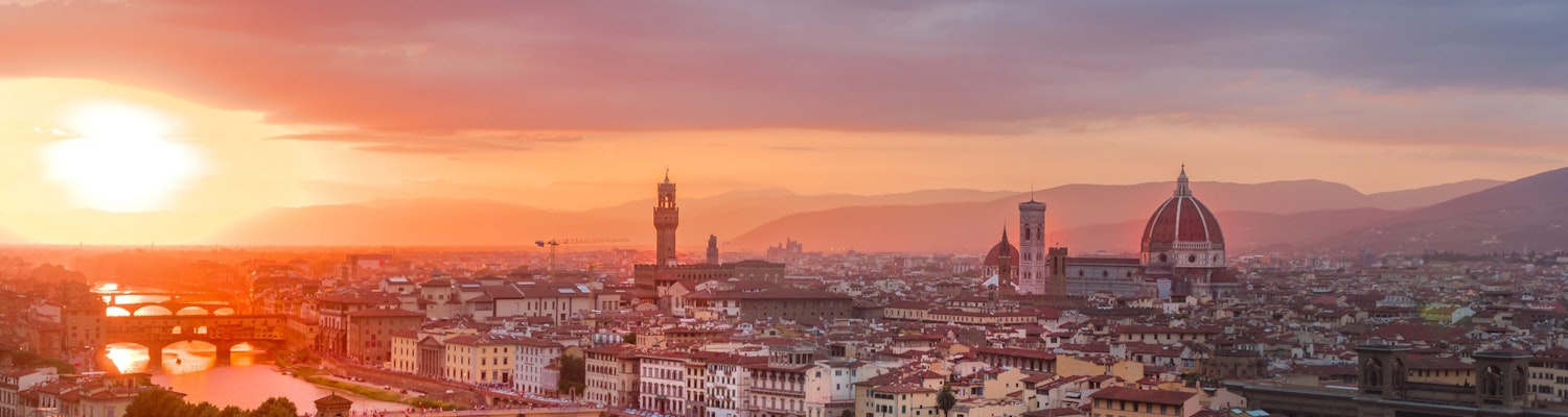 A view of the city from Piazzale Michelangelo