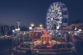 Theme park at Night