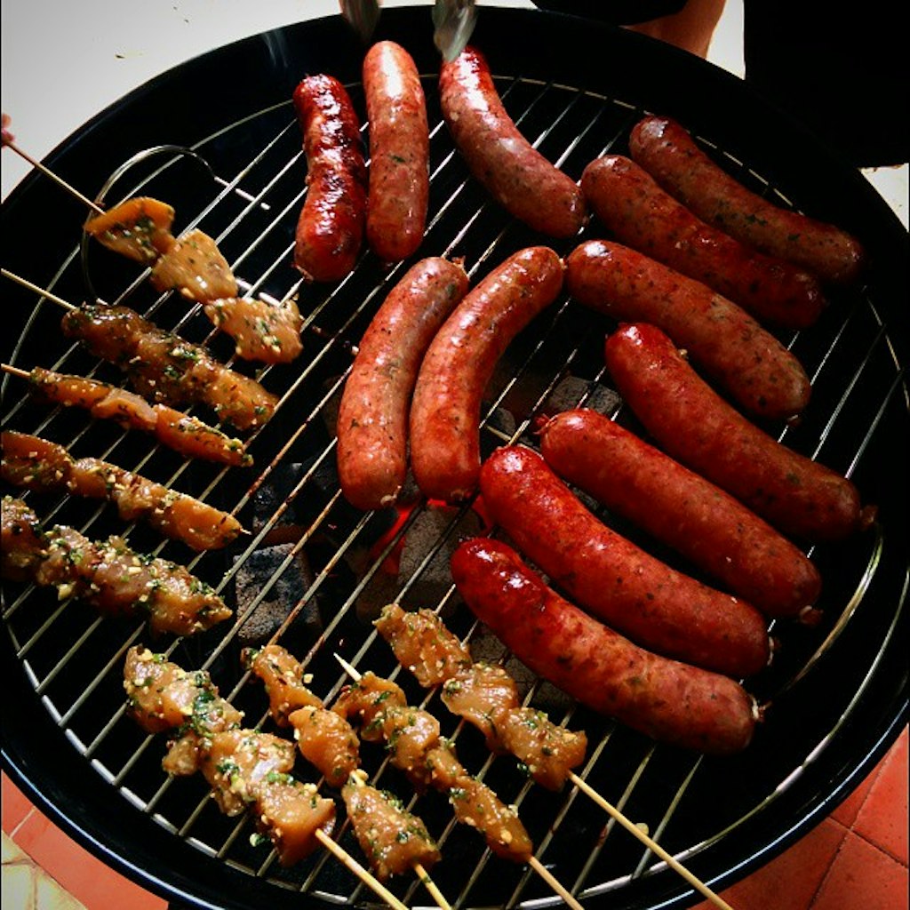 Barbecued Snags 