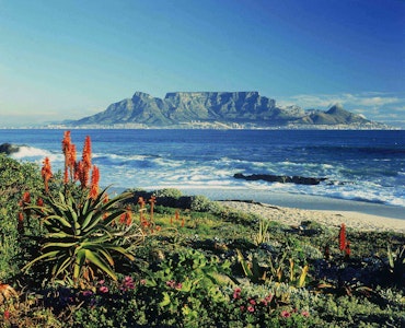 Table Mountain at Cape town, South Africa