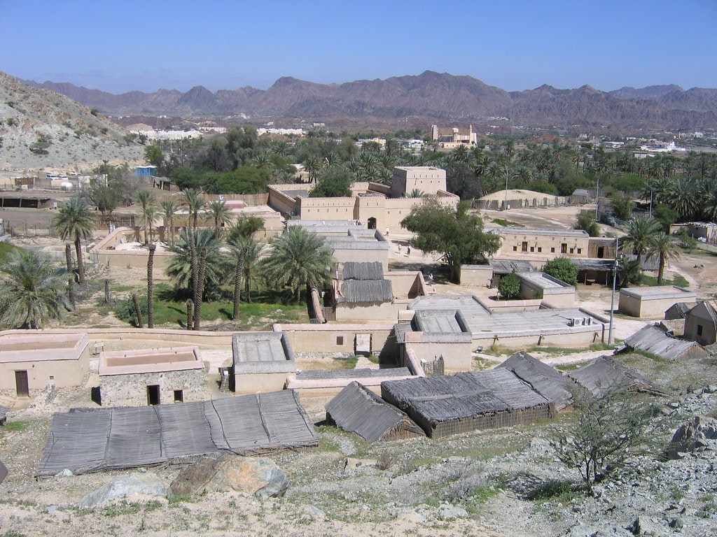 A view of Hatta Heritage Village 