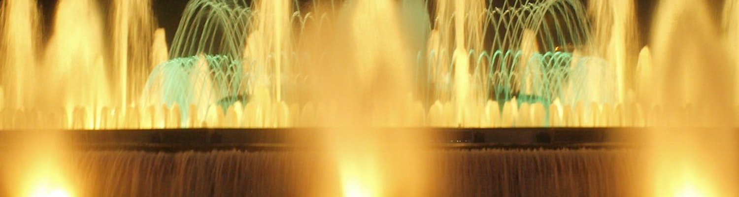 Magic Fountain Show in Barcelona