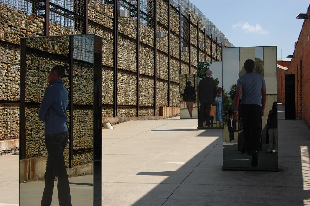 A picture of arts in The Apartheid Museum 