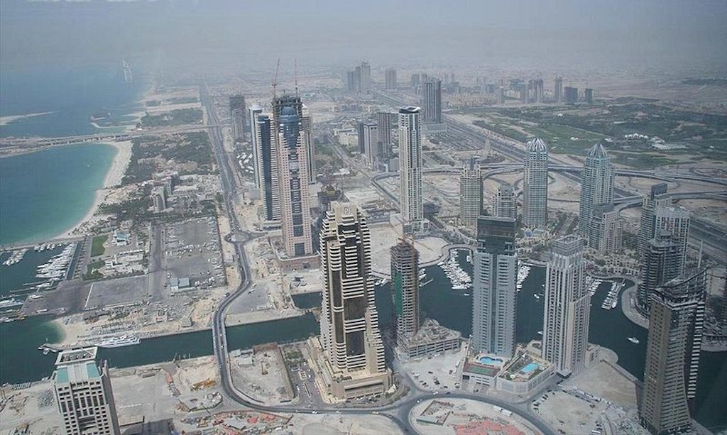Dubai Marina in 2007