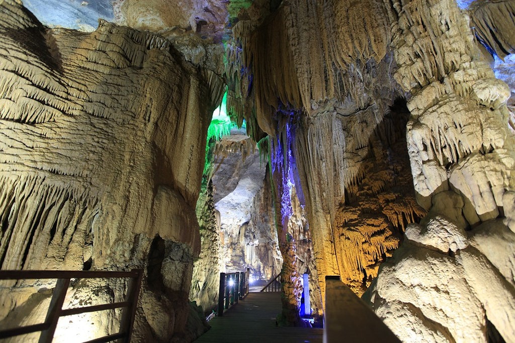Paradise Cave in Vietnam.