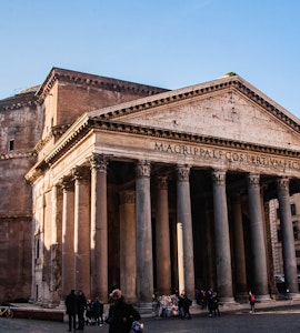 Pantheon Temple Entrance