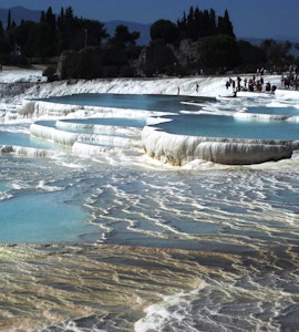 Hot springs in Turkey