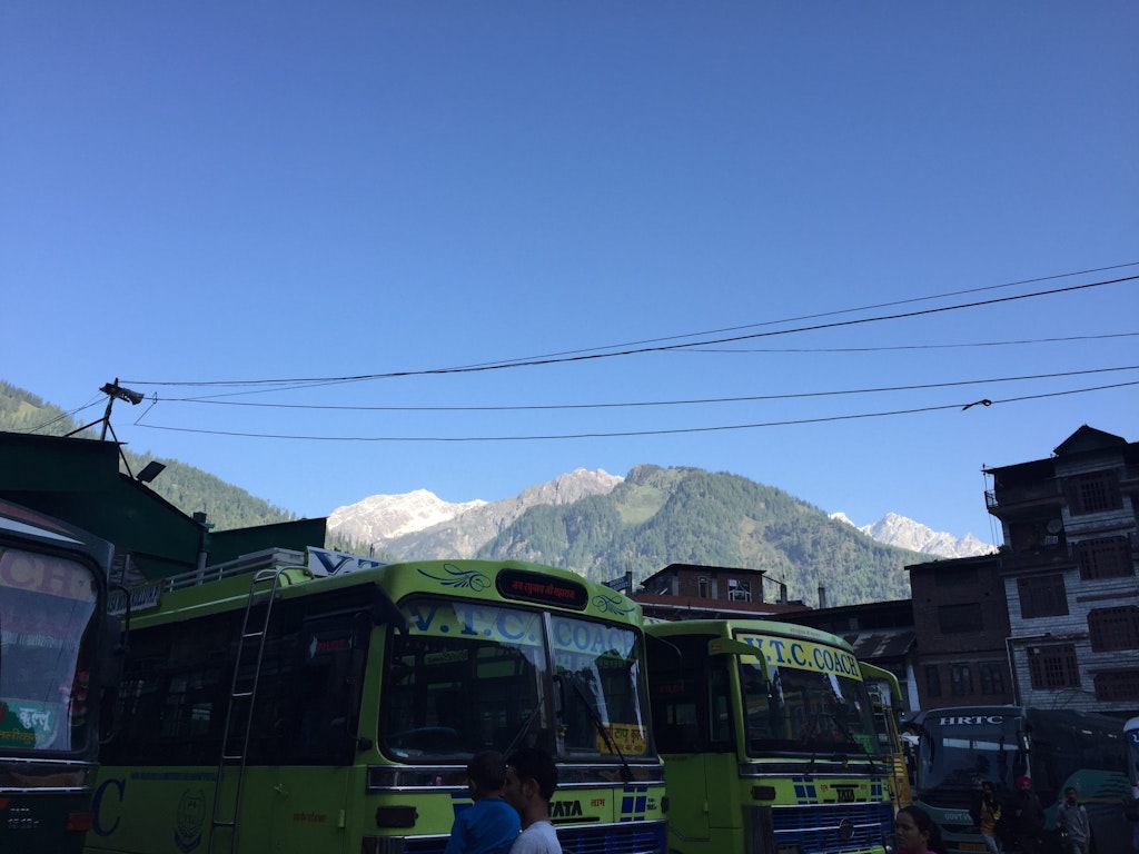 Bus rides to Spiti Valley