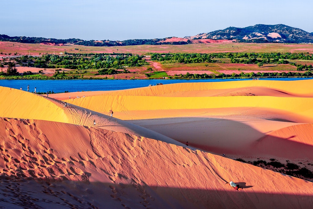 Red Sand Dunes in Mui Ne