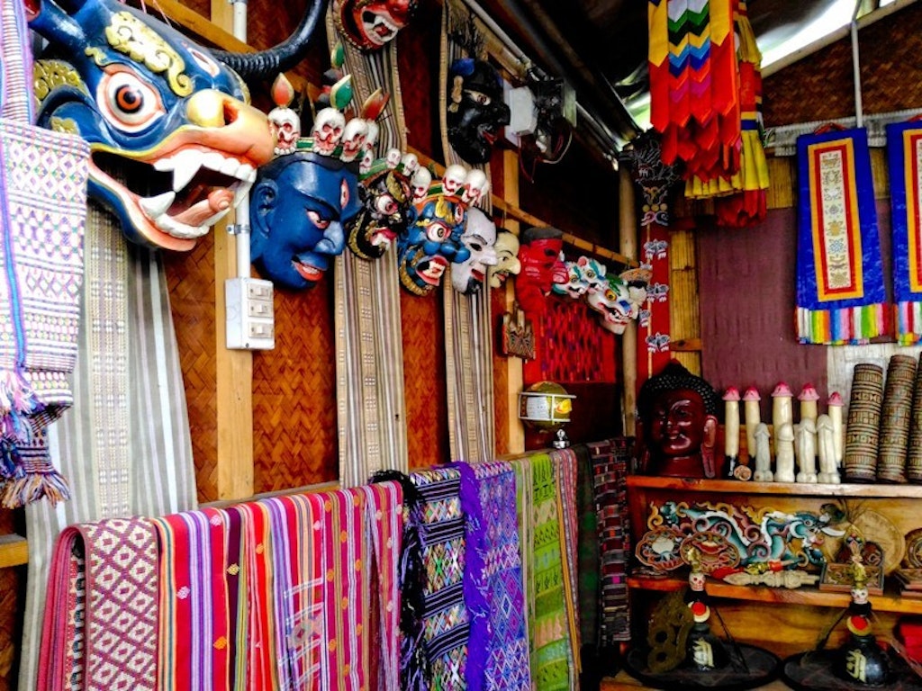 Authentic Handicraft Market Thimpu