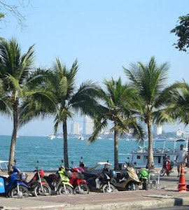 Pattaya beach in Thailand