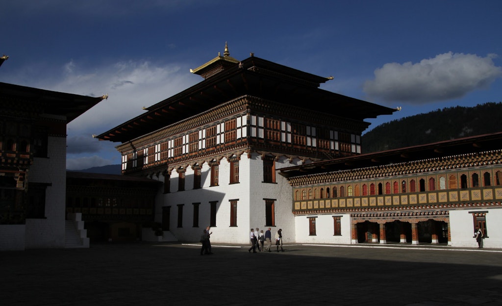 Thimphu Dzong, one of the must visits in the country