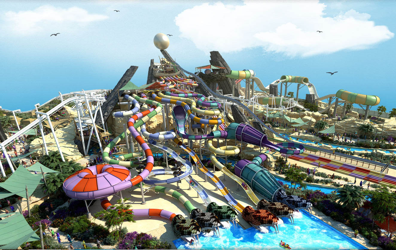 Yas WaterWorld Themepark Paradise