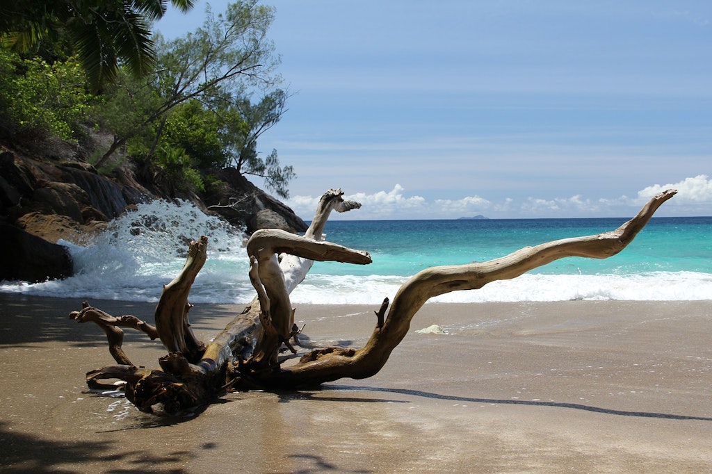 View of the Grand Anse Beach 