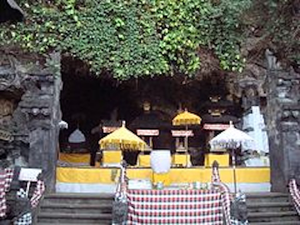 Goa Lawah Temple entrance 