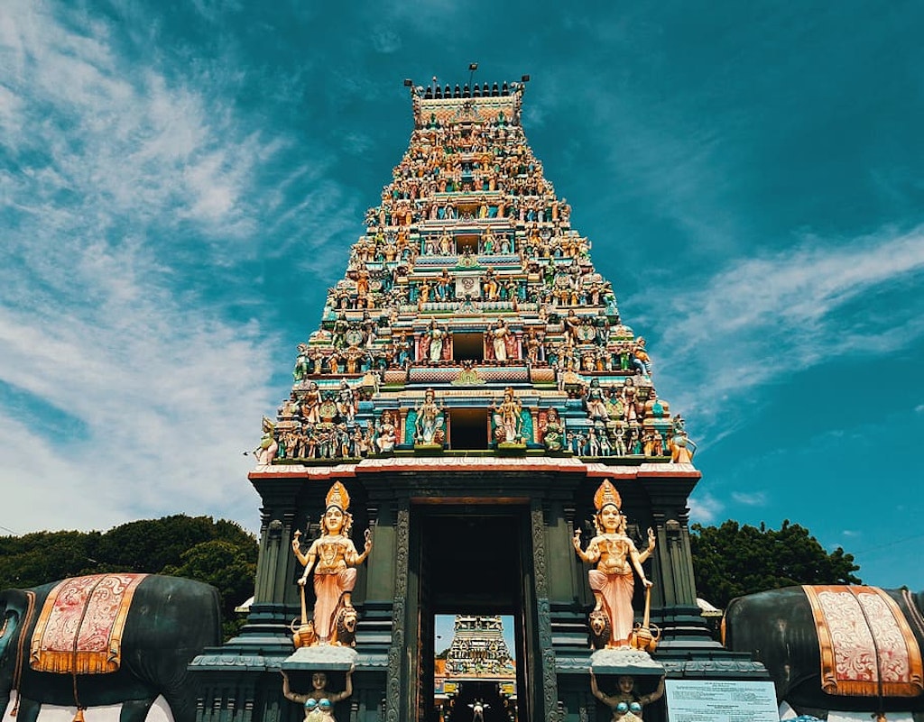 Colombo temple, part of the Ramayana tour 