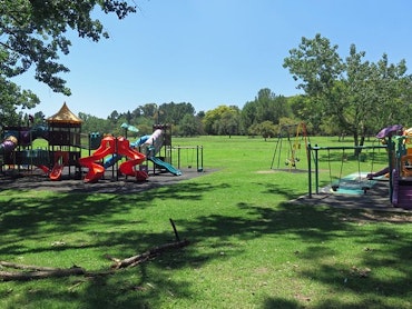 Play area of Delta Park in South Africa