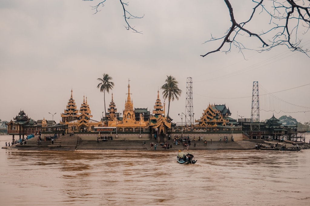 A view of Yangon, Myanmar
